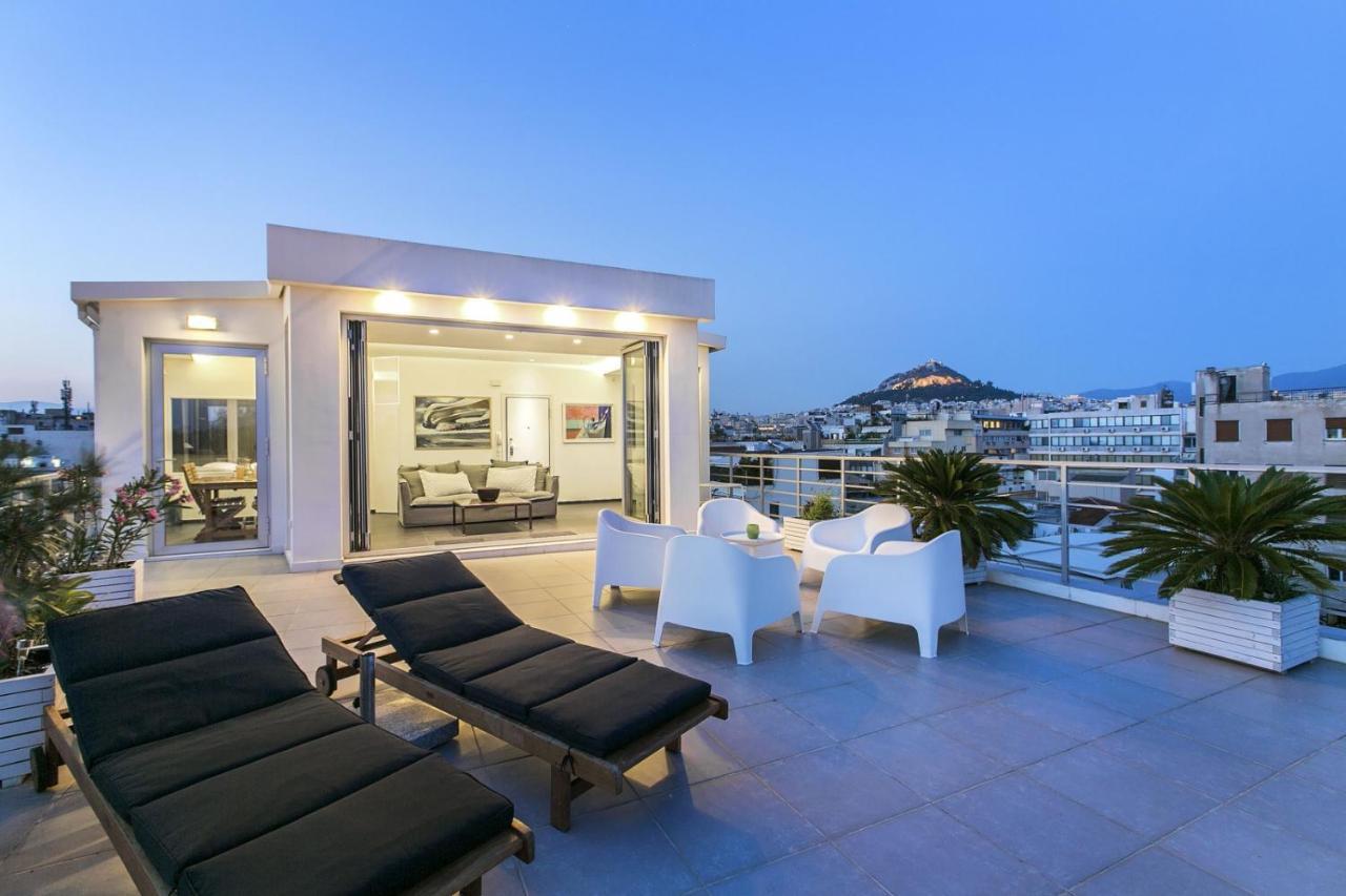 Acropolis Panorama View Penthouse With Private Terraces A Contemporary Parthenon Διαμέρισμα Αθήνα Εξωτερικό φωτογραφία