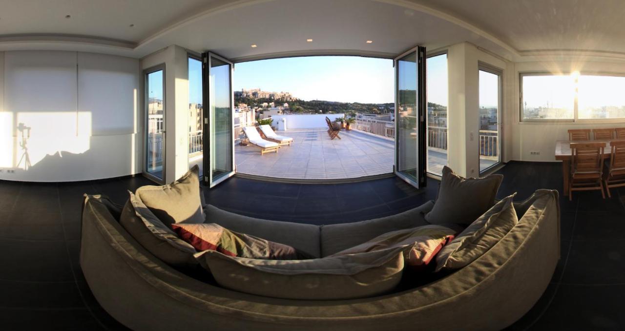 Acropolis Panorama View Penthouse With Private Terraces A Contemporary Parthenon Διαμέρισμα Αθήνα Εξωτερικό φωτογραφία