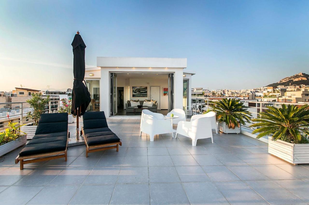 Acropolis Panorama View Penthouse With Private Terraces A Contemporary Parthenon Διαμέρισμα Αθήνα Εξωτερικό φωτογραφία