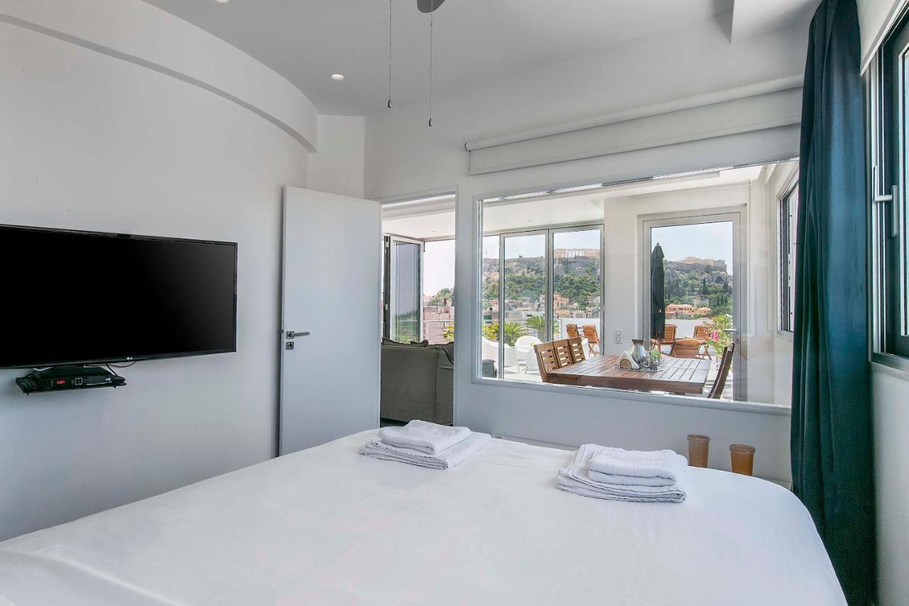 Acropolis Panorama View Penthouse With Private Terraces A Contemporary Parthenon Διαμέρισμα Αθήνα Εξωτερικό φωτογραφία