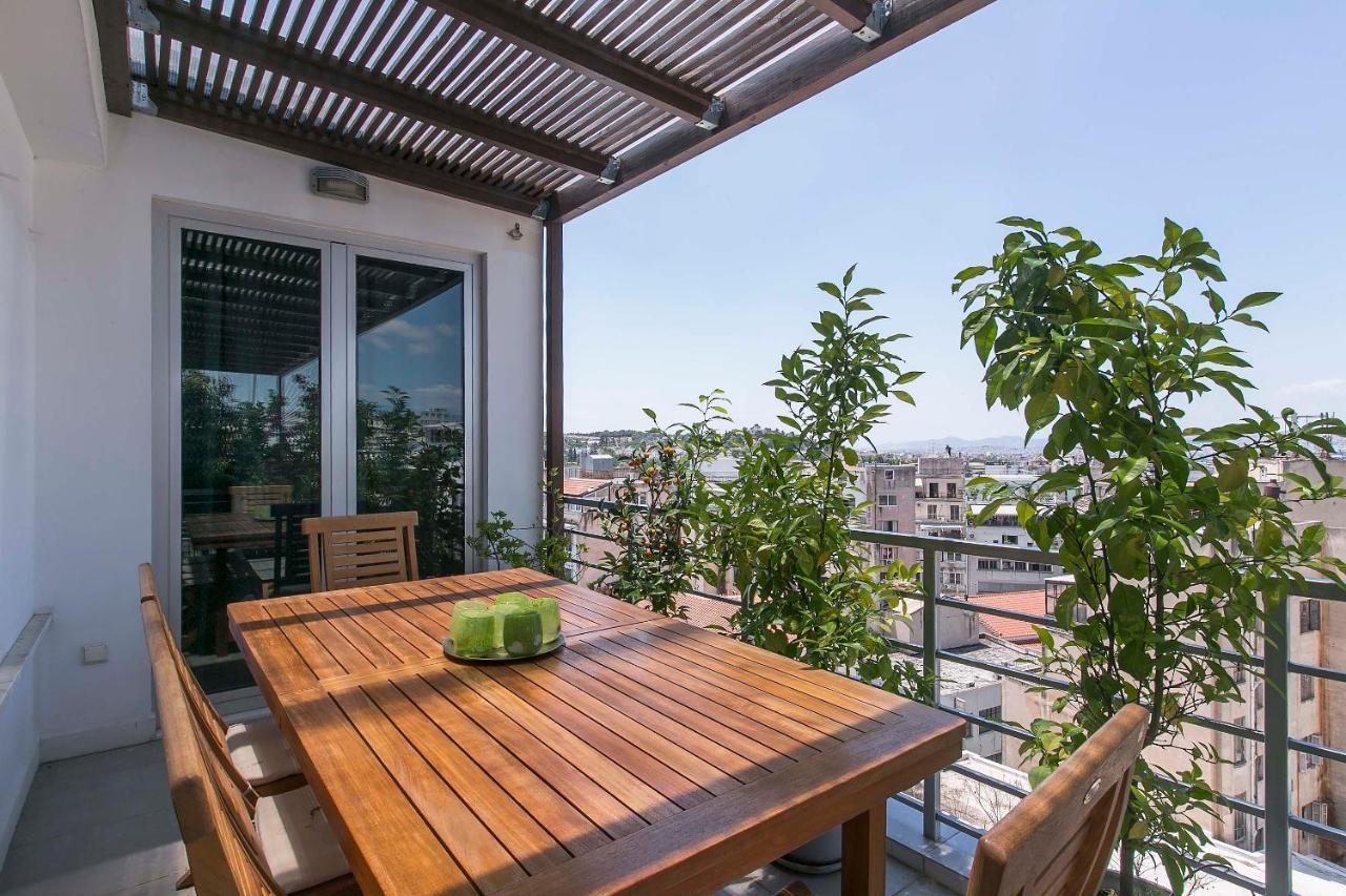 Acropolis Panorama View Penthouse With Private Terraces A Contemporary Parthenon Διαμέρισμα Αθήνα Εξωτερικό φωτογραφία