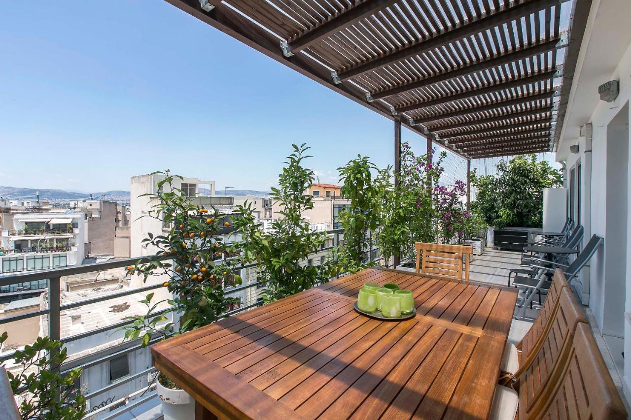 Acropolis Panorama View Penthouse With Private Terraces A Contemporary Parthenon Διαμέρισμα Αθήνα Εξωτερικό φωτογραφία