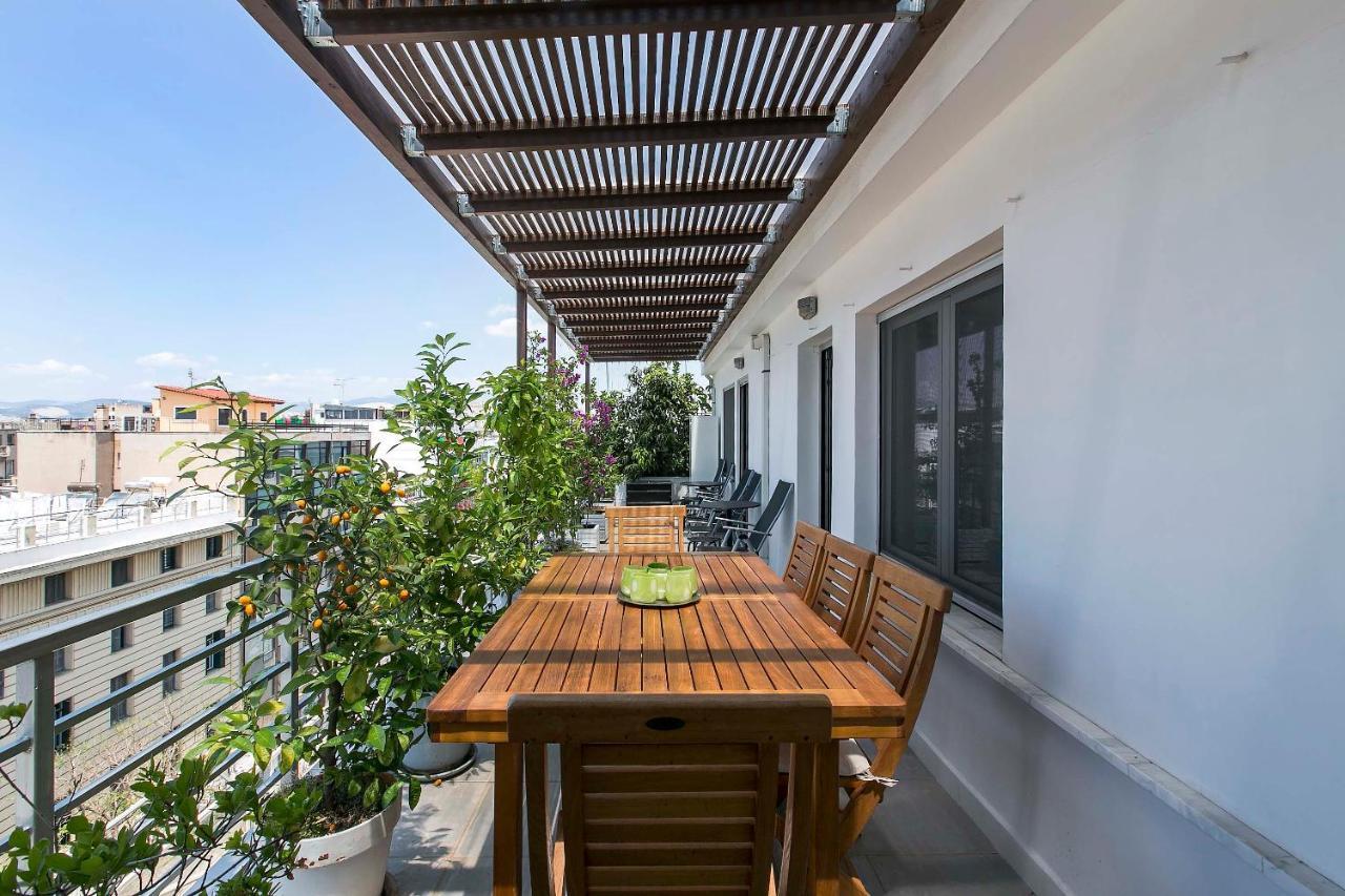 Acropolis Panorama View Penthouse With Private Terraces A Contemporary Parthenon Διαμέρισμα Αθήνα Εξωτερικό φωτογραφία